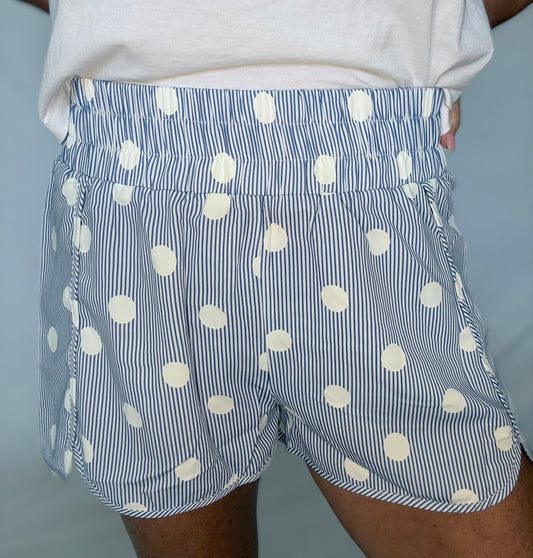 Bluebell Polka Dot Shorts