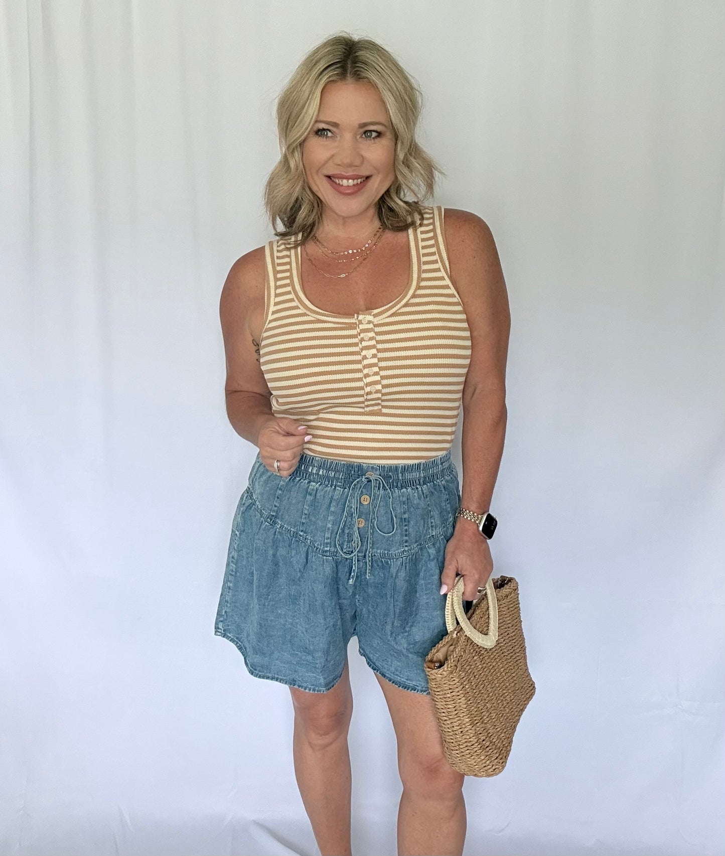 The Easy Chambray Shorts