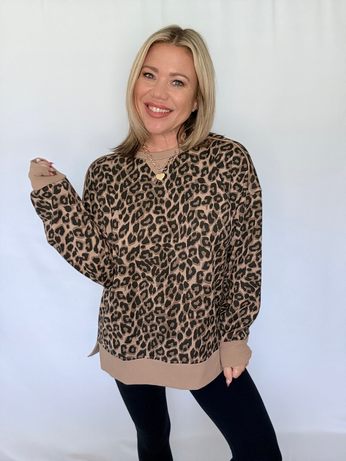 Call of the Wild Leopard Sweatshirt