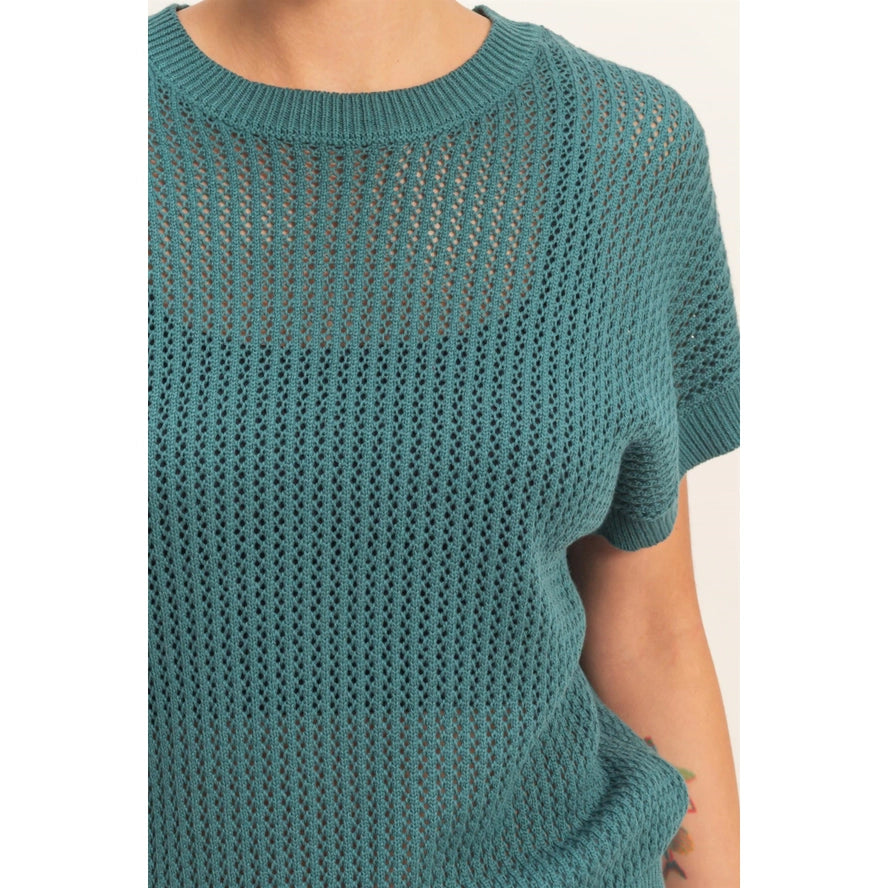 The Seafoam Breeze Sweater