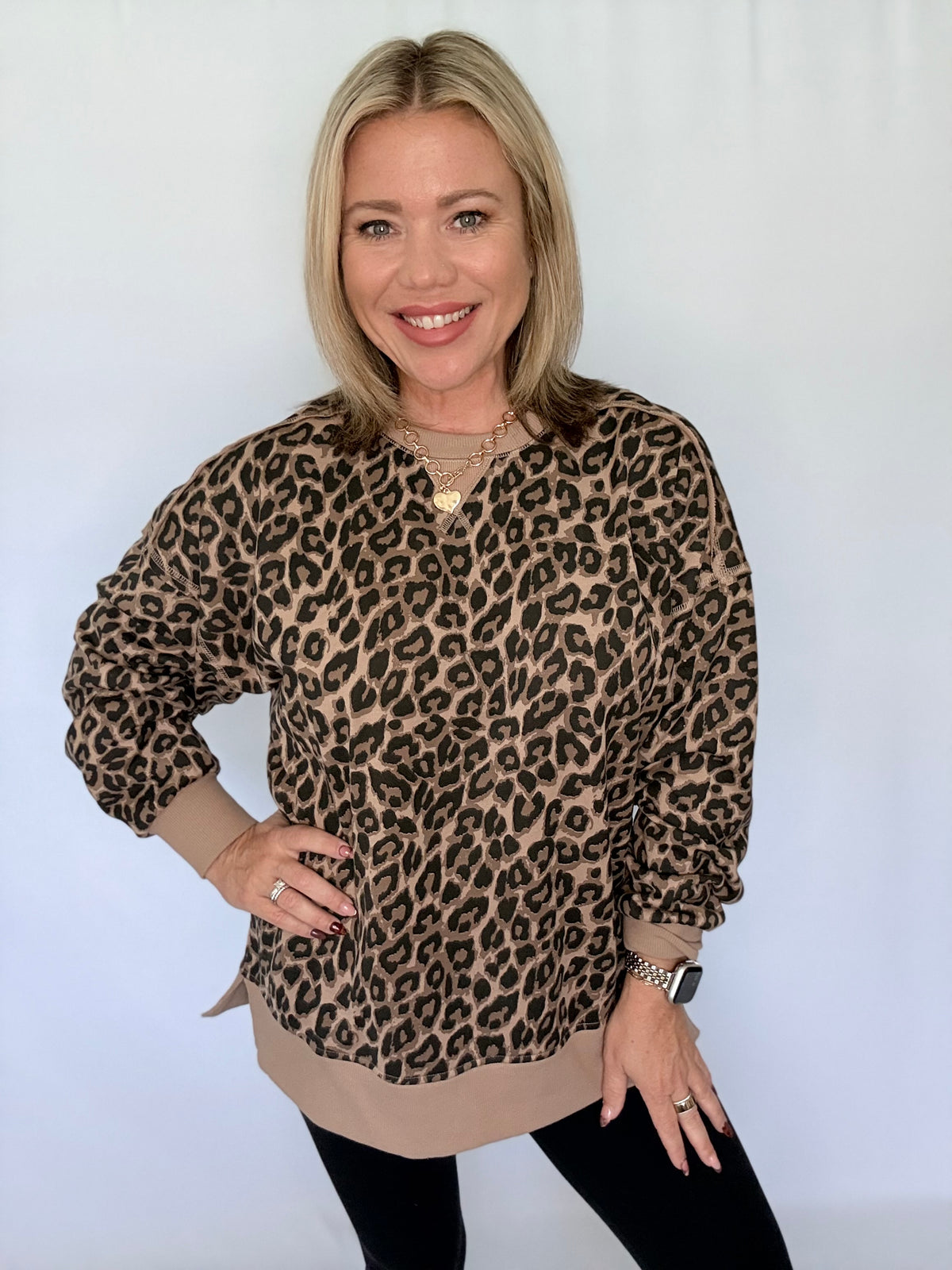 Call of the Wild Leopard Sweatshirt