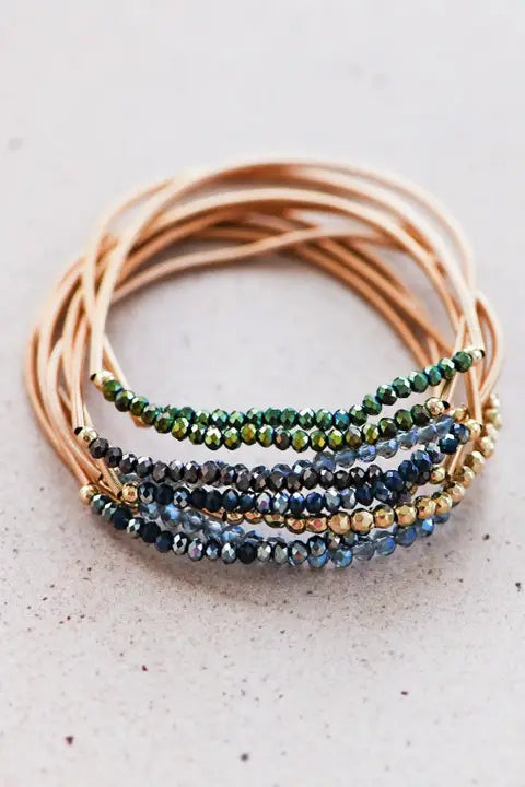The Coastal Glow Stack Bracelets