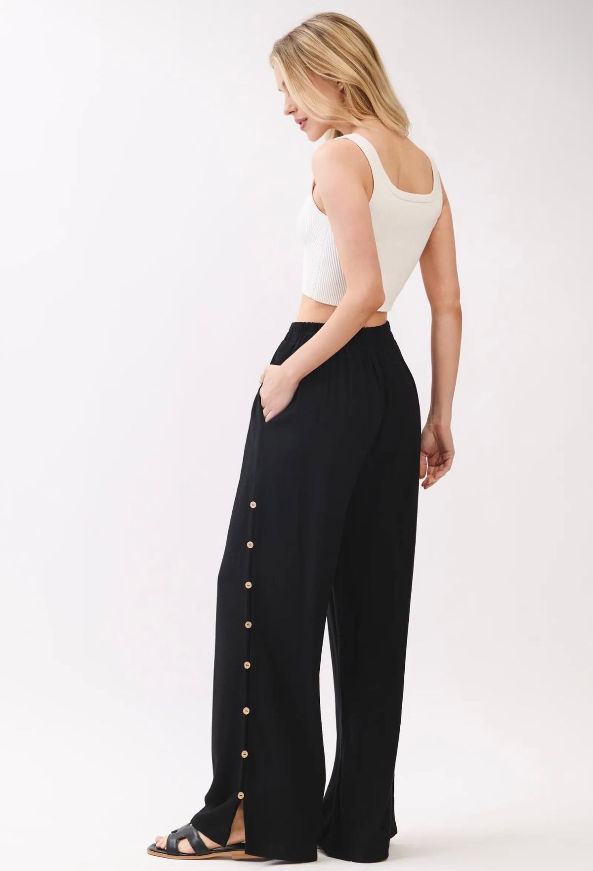 Easy Does It Button Pants