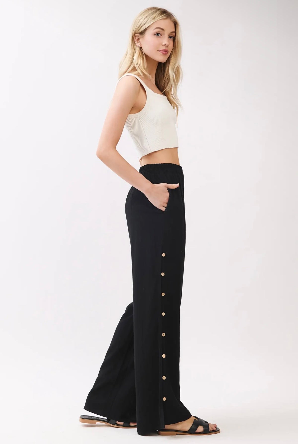 Easy Does It Button Pants