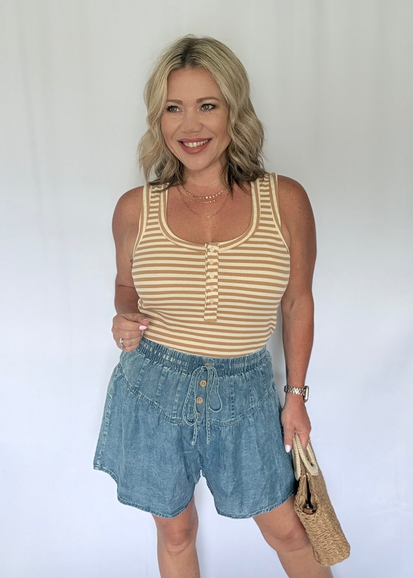 The Easy Chambray Shorts