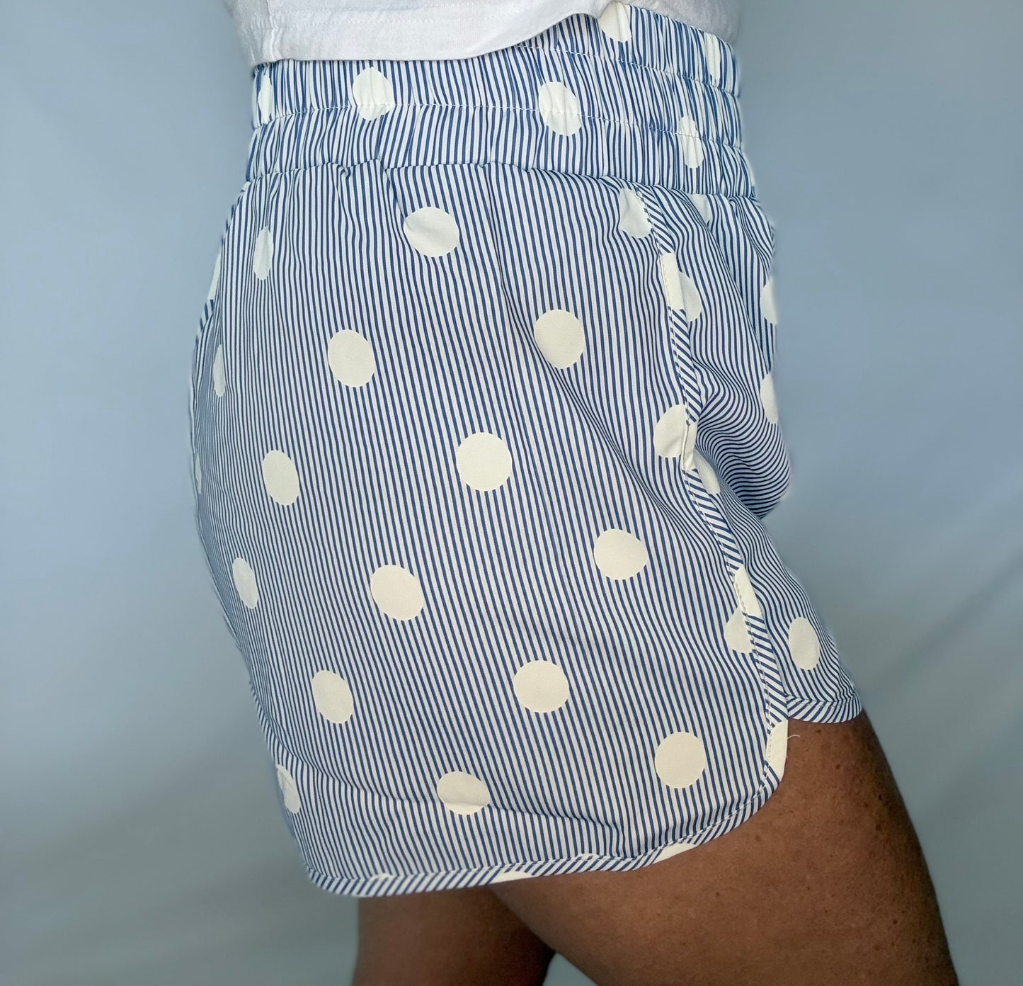 Bluebell Polka Dot Shorts