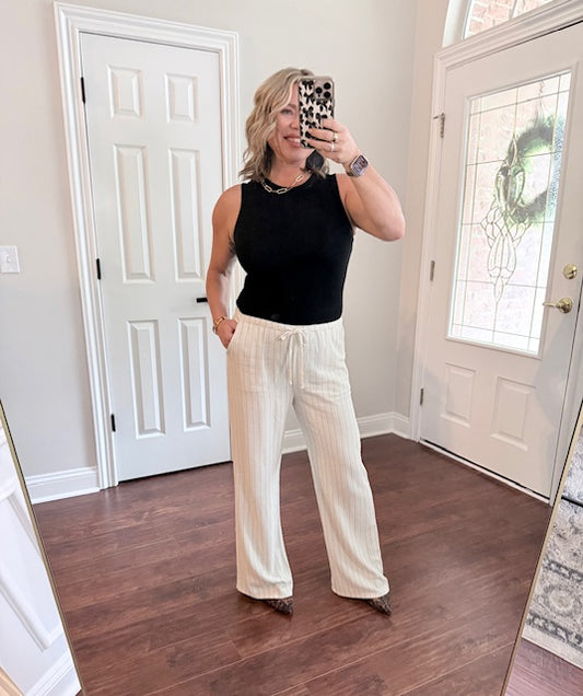 The Coastal Stripe Pants