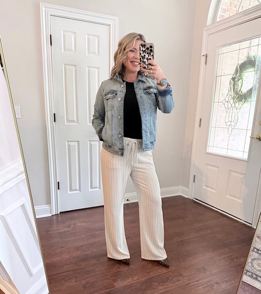 The Coastal Stripe Pants