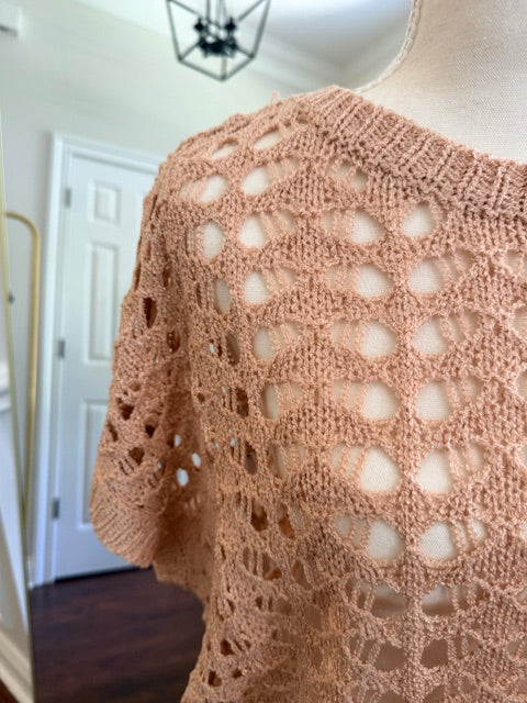 The Blush Breeze Knit Top