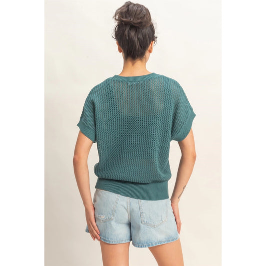 The Seafoam Breeze Sweater