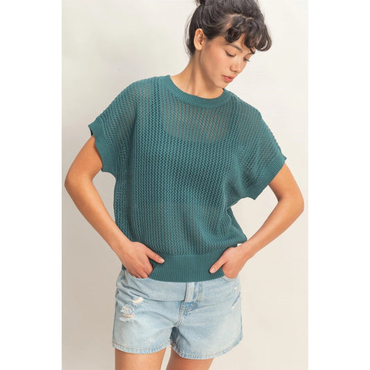 The Seafoam Breeze Sweater