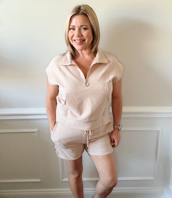 The Sandstone Zip Lounge Set