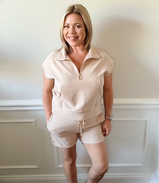 The Sandstone Zip Lounge Set