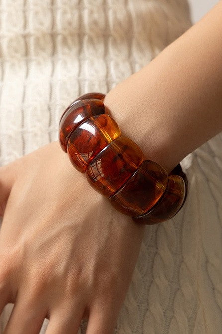 Classic Tortoise Statement Bracelet