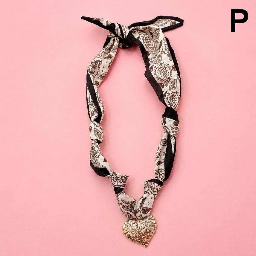 Heart & Soul Scarf Necklace