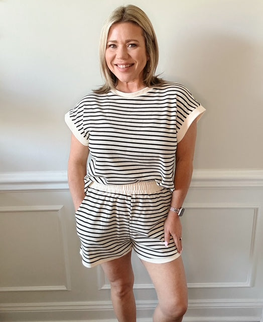 The Easy Stripe Lounge Set