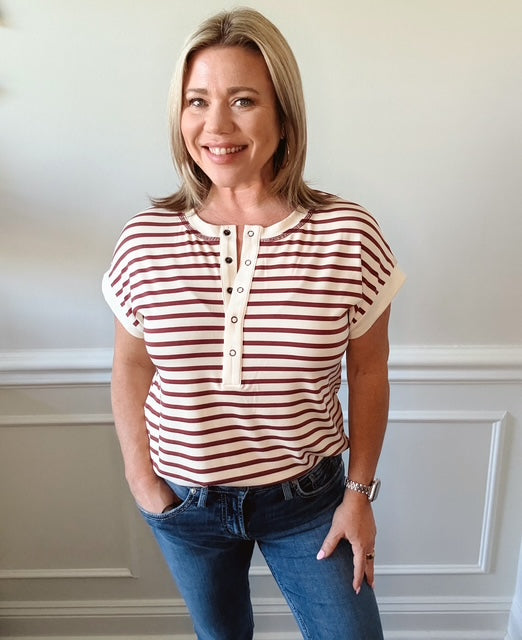 The Everyday Stripe Henley